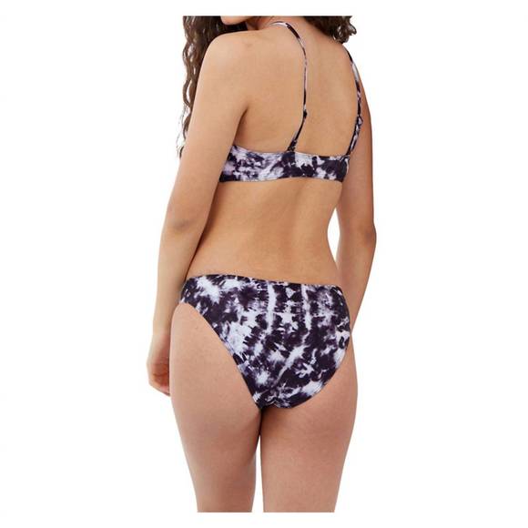 NEW GOTTEX girls tie dye high neck bikini top with matching bikini bottom in bla - Picture 2 of 3